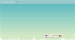 Desktop Screenshot of dolphinbayresort.com